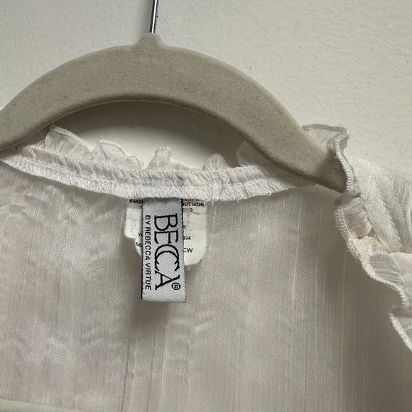 White Becca Beach Coverup - Picture 2 of 4